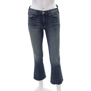 McGuire Womens Zipper Fly Mid Rise Medium Wash Flare Leg Jeans Blue Size 26